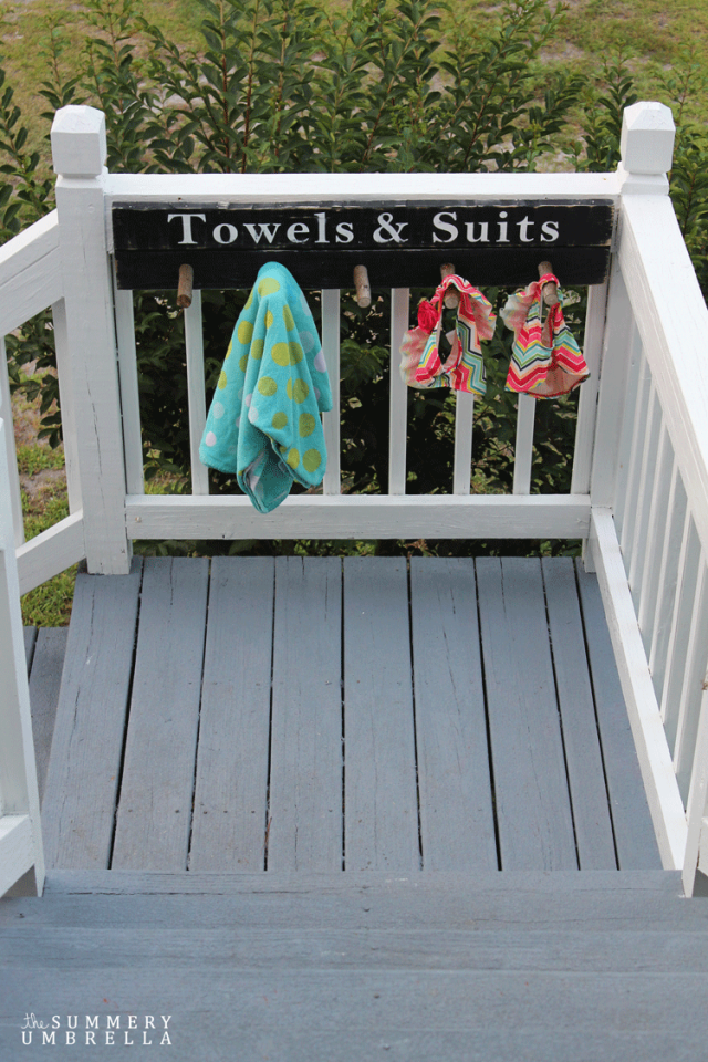 Beach Towel Rack