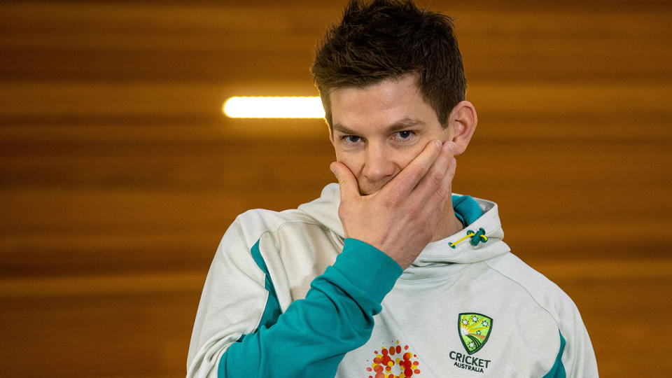 Tim Paine has relinquished the Test captaincy after details of a 2017 sexting scandal came to light.