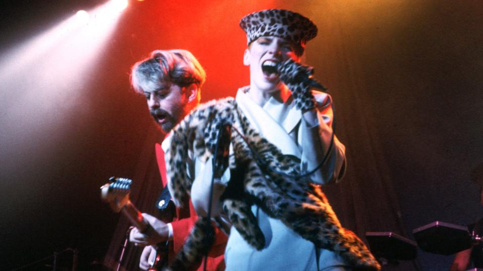 Mandatory Credit: Photo by Ian Dickson/Shutterstock (750528ly)Eurythmics - Dave Stewart and Annie LennoxVarious.