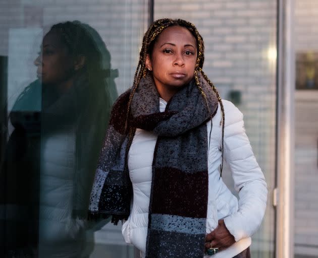 Kernodle stands for a portrait on Nov. 24 in Arlington. (Photo: Michael A. McCoy for HuffPost)