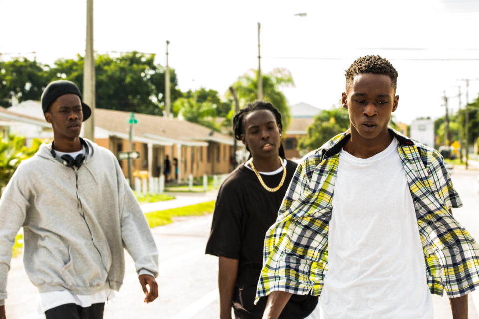 Teenage Chiron faces bully troubles in 'Moonlight' (Credit: Altitude)