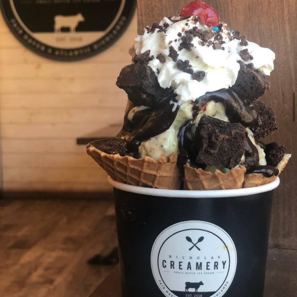 Nicholas Creamery opens its Middletown ice cream shop on Friday May 26, 2023.