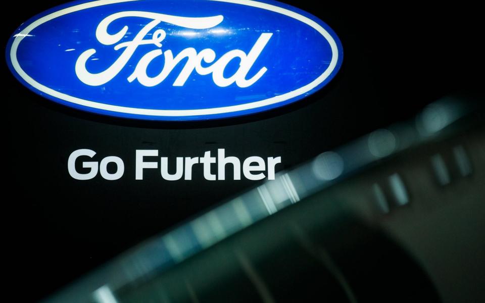Ford's profit margin dipped to 5.2pc in the first quarter from 6.4pc a year earlier - EPA