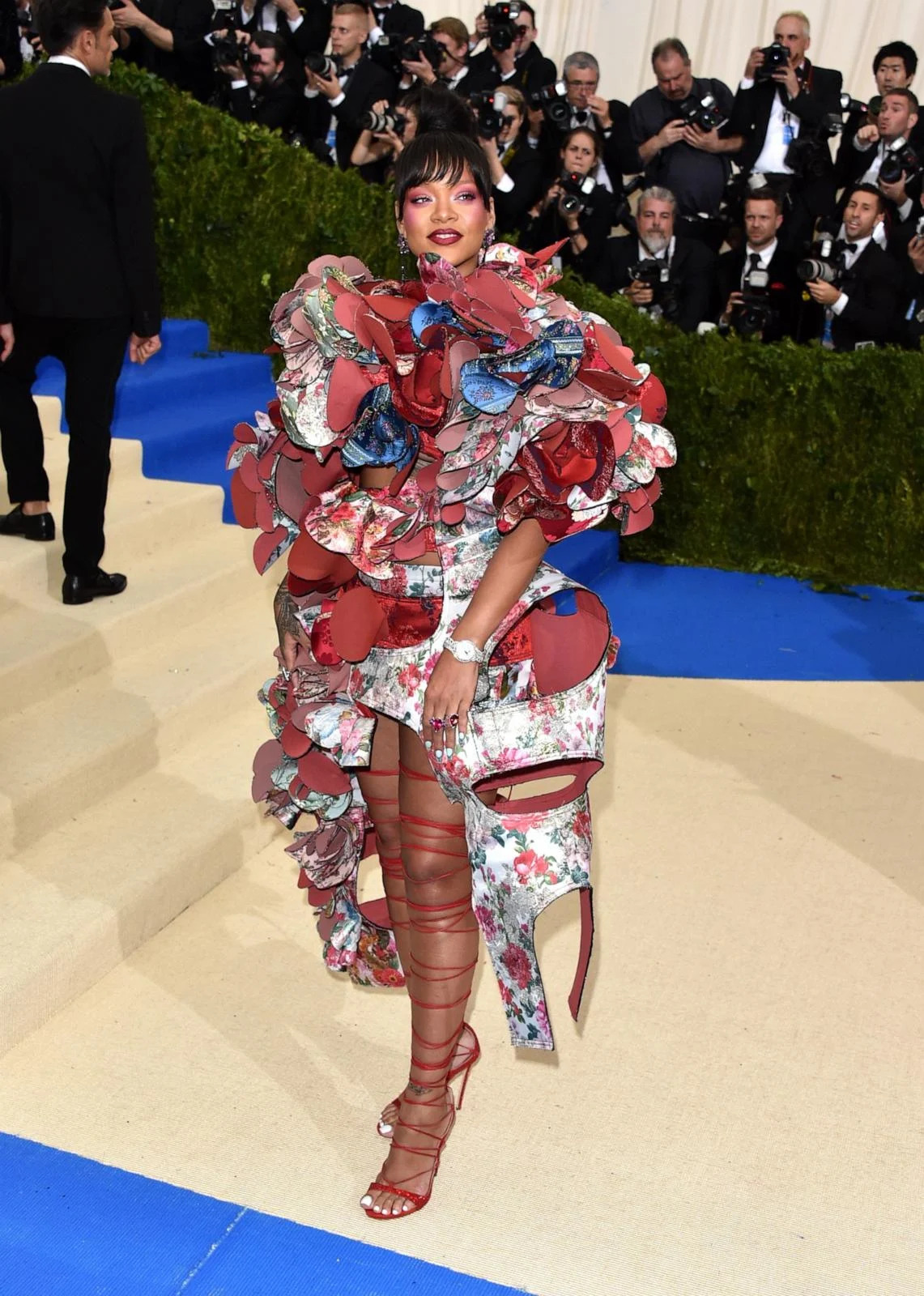 PHOTO: Rihanna attends 'Rei Kawakubo/Comme des Garcons: Art Of The In-Between' Costume Institute Gala at Metropolitan Museum of Art on May 1, 2017 in New York City.  (John Shearer/Getty Images)