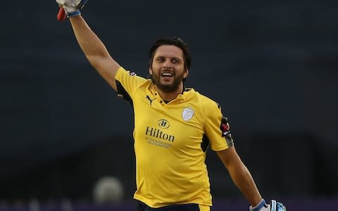 Shahid Afridi - Credit: getty images