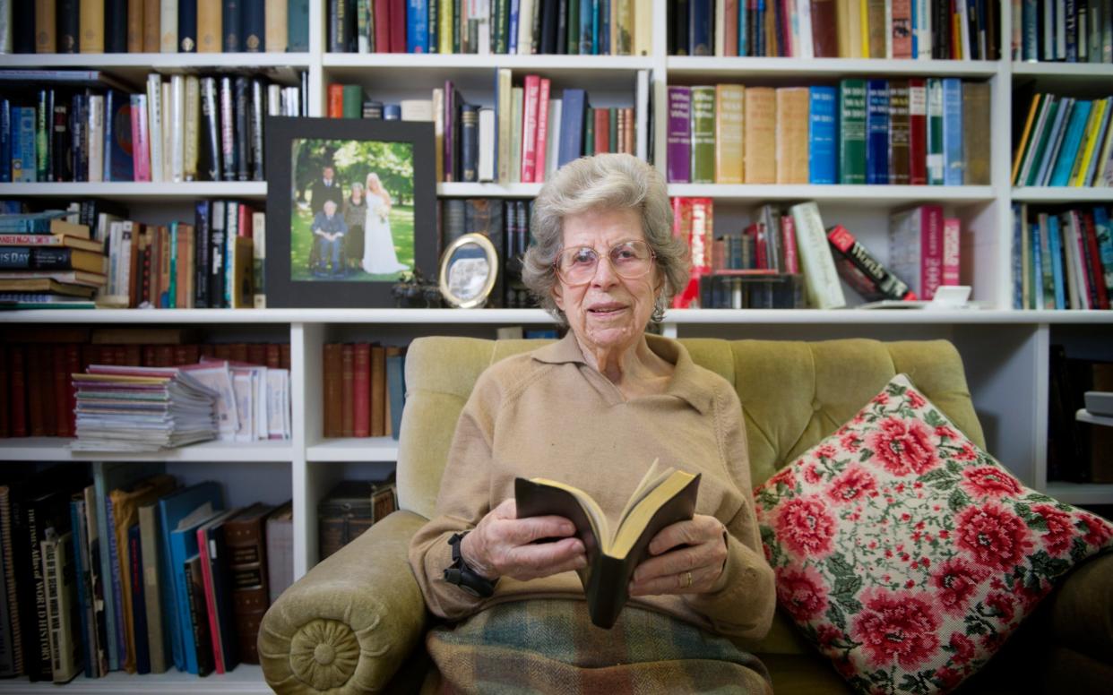 Ann Mitchell in Edinburgh at the age of 92 - Jane Barlow/Scotsman Publications 