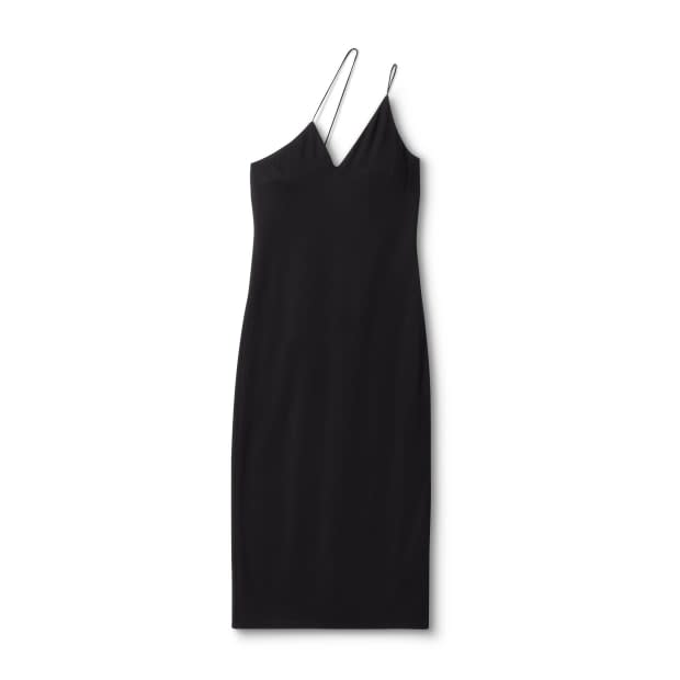 <p>Cushnie for Target Asymmetrical Dress in Black (available in sizes XXS-3X), $50, <a href="https://rstyle.me/+7EHLytSK7FRyv-_mJ3N0OA" rel="nofollow noopener" target="_blank" data-ylk="slk:available here;elm:context_link;itc:0;sec:content-canvas" class="link ">available here</a>. </p>