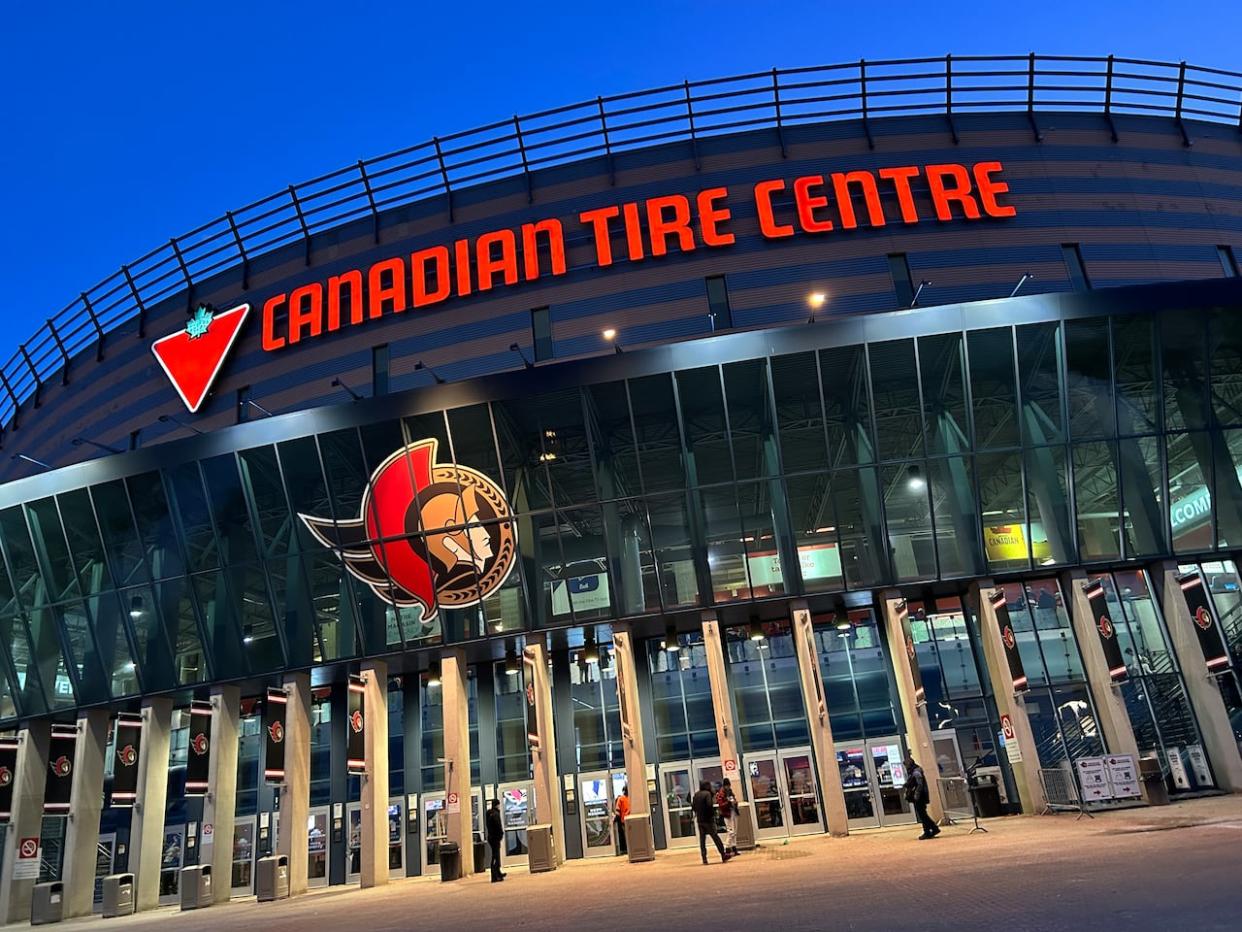 The Canadian Tire Centre has seen an influx in fans since the team was sold to Michael Andlauer in 2023.  (Guy Quenneville/CBC - image credit)