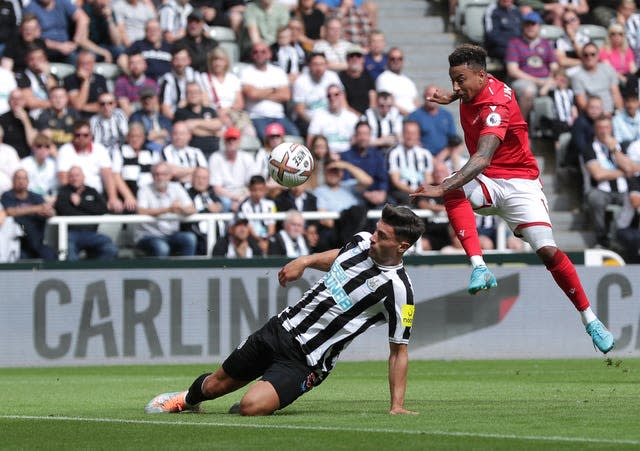 Lingard made his debut against Newcastle last week