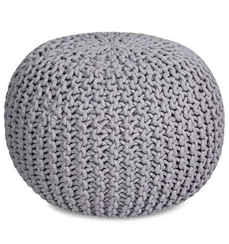 Round Pouf Foot Stool Ottoman