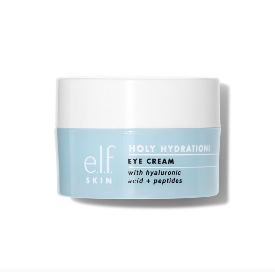 <p><a href="https://go.redirectingat.com?id=74968X1596630&url=https%3A%2F%2Fwww.target.com%2Fp%2Fe-l-f-holy-hydration-eye-cream-0-53oz%2F-%2FA-39599094&sref=https%3A%2F%2Fwww.harpersbazaar.com%2Fbeauty%2Fskin-care%2Fg46182593%2Fbest-drugstore-eye-cream%2F" rel="nofollow noopener" target="_blank" data-ylk="slk:Shop Now;elm:context_link;itc:0;sec:content-canvas" class="link ">Shop Now</a></p><p>Holy Hydration Eye Cream</p><p>target.com</p><p>$10.00</p>