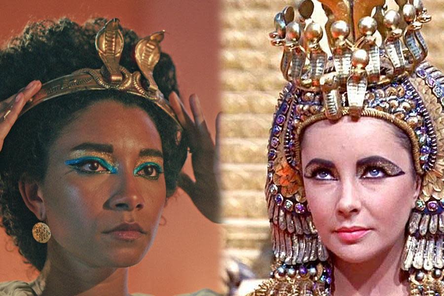 Critican a Netflix por el casting de Cleopatra, dicen que no se parece a Elizabeth Taylor
