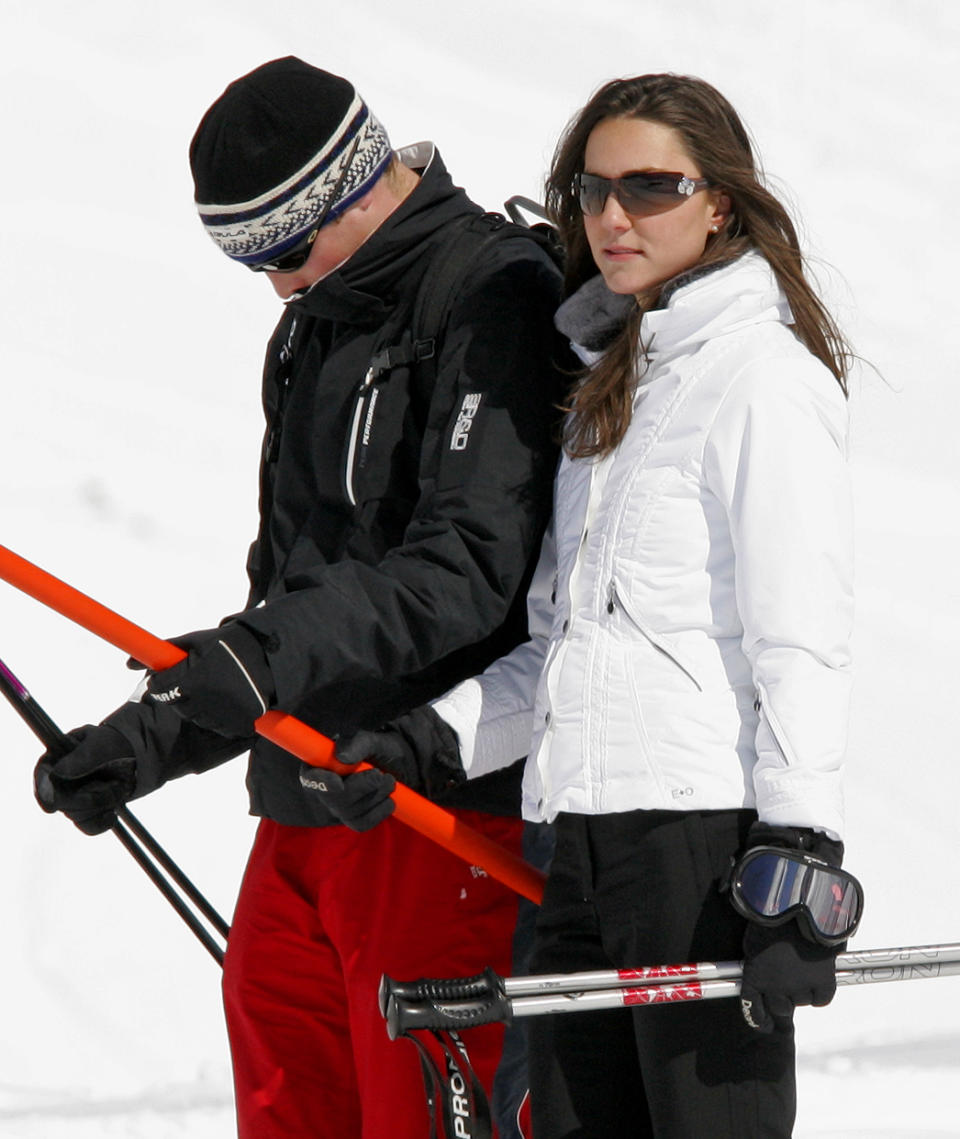 Prince William and Kate Middleton on a Skiing Holiday in Klosters