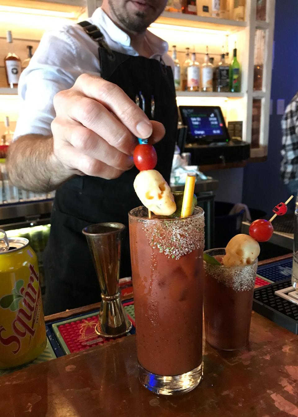 A Bloody Mary from a bar crawl in Wilmington, N.C. JOHN STATON/STARNEWS FILE PHOTO