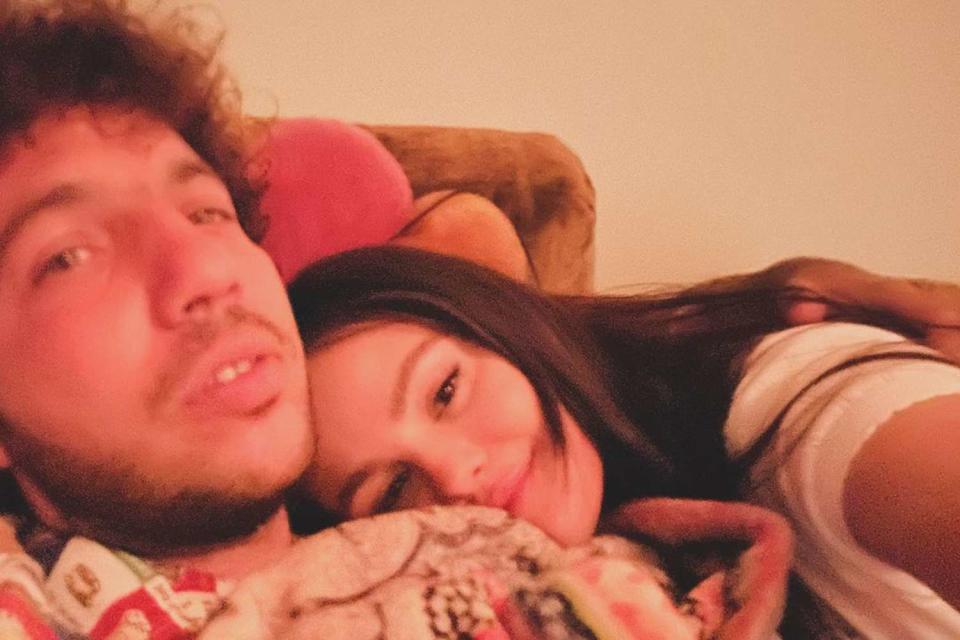 <p>Selena Gomez /Instagram</p> Benny Blanco and Selena Gomez