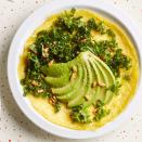 <p>Make this kale and avocado omelet for a satiating, high-protein breakfast. Fiber-rich kale will keep hunger at bay for longer in this healthy omelet recipe. <a href="https://www.eatingwell.com/recipe/259658/avocado-kale-omelet/" rel="nofollow noopener" target="_blank" data-ylk="slk:View Recipe;elm:context_link;itc:0;sec:content-canvas" class="link ">View Recipe</a></p>