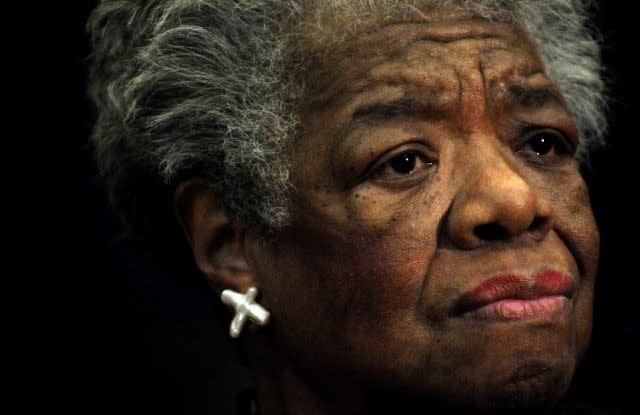 Poet Maya Angelou