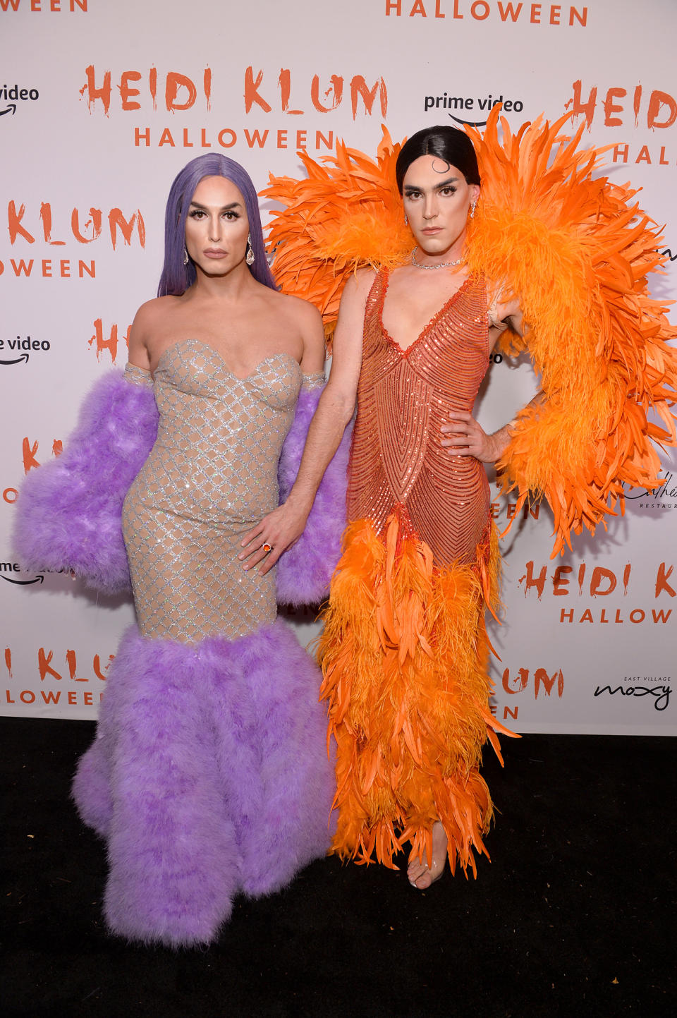 Benito Skinner and Terrence O'Connor's Kylie and Kendall Jenner Costumes