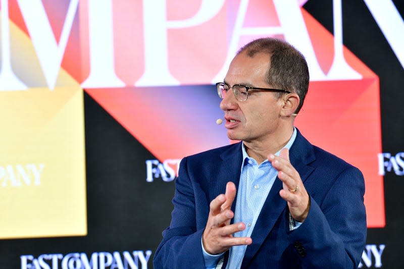 Stéphane Bancel, CEO of Moderna at the Fast Company Innovation Festival on September 21, 2023 in New York City. - Photo: Eugene Gologursky (Getty Images)