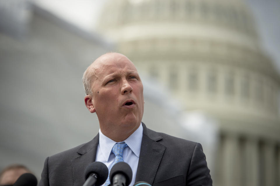 UNITED STATES -  Rep. Chip Roy, R-Texas, speaks during a press conference in Washington on Tuesday June 18, 2019. (Photo by Caroline Brehman/CQ Roll Call)