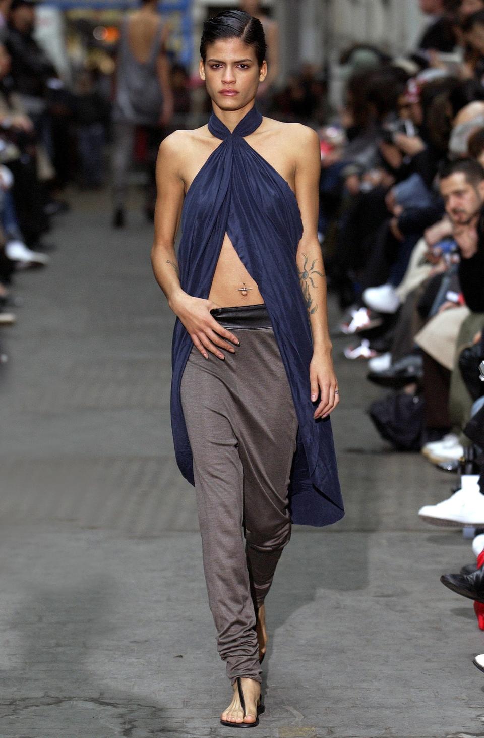 Haider Ackermann, spring 2004 ready-to-wear