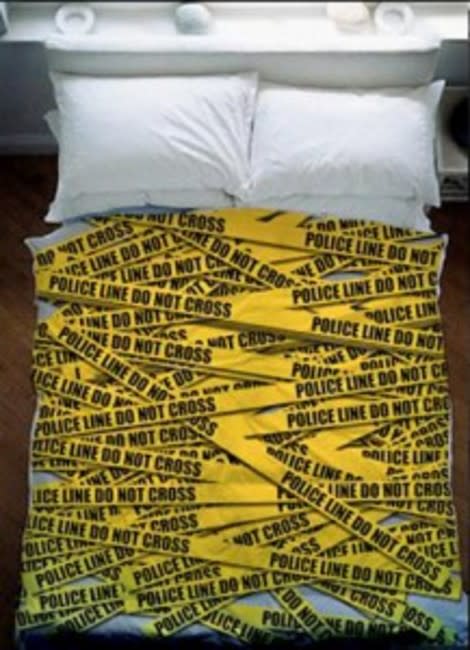 Crime Scene Bedding