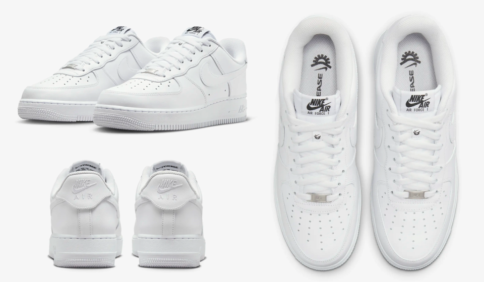 白鞋至尊AF1，穿壞再買，沒壞也先囤。（圖片來源：Nike）
