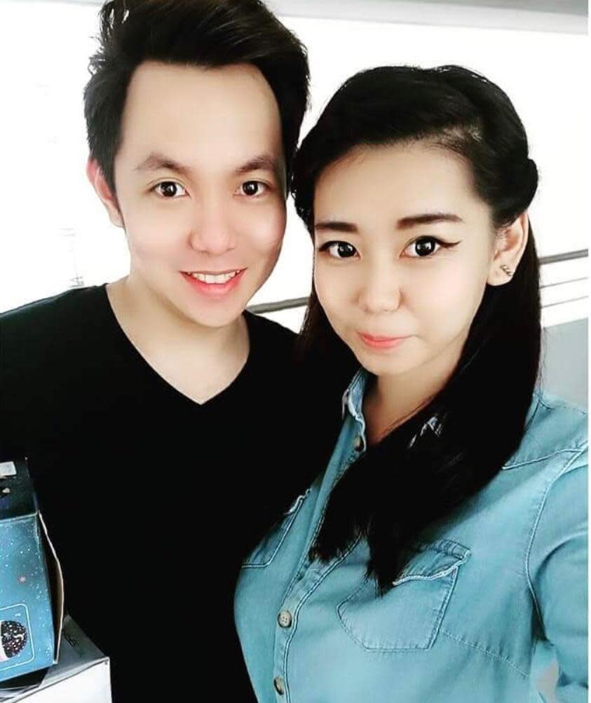 Daniel Lee of Ladyboy Auction with his girlfriend. (Photo: Daniel Lee)