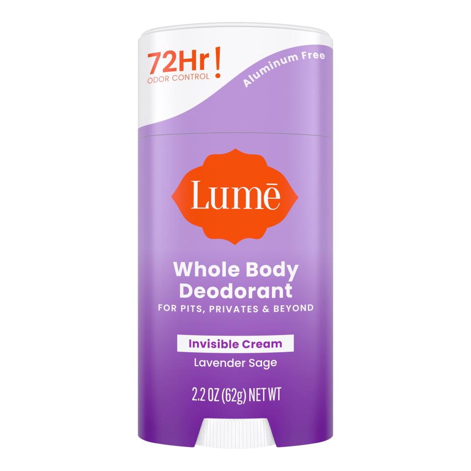 <p><a href="https://go.redirectingat.com?id=74968X1596630&url=https%3A%2F%2Flumedeodorant.com%2Fproducts%2Flavender-sage-solid-deodorant-stick&sref=https%3A%2F%2Fwww.harpersbazaar.com%2Fbeauty%2Fhealth%2Fg46075752%2Fbest-deodorants-for-women%2F" rel="nofollow noopener" target="_blank" data-ylk="slk:Shop Now;elm:context_link;itc:0;sec:content-canvas" class="link ">Shop Now</a></p><p>Whole Body Deodorant - Invisible Cream Stick Lavender Sage</p><p>$14.99</p><span class="copyright">Lumē</span>