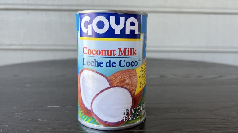 Goya coconut milk can