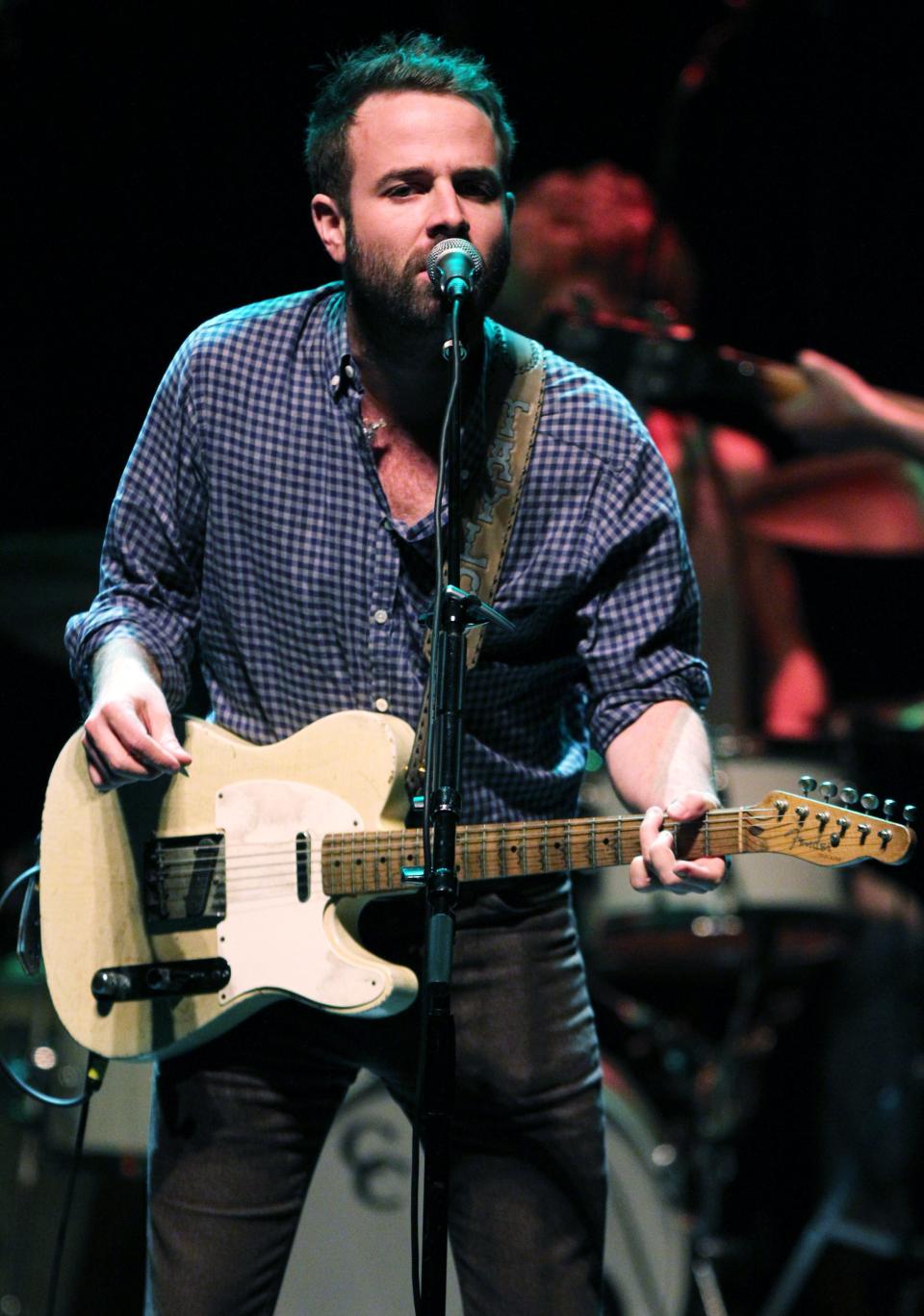 Dawes lead singer Taylor Goldsmith, pictured performing at Monmouth University in West Long Branch in 2013.