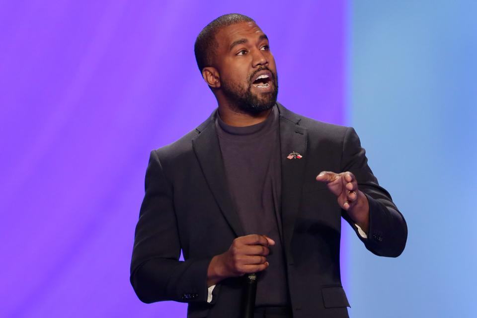 Rapper Kanye West tweeted, then deleted, an announcement for what would be his 10th studio album.