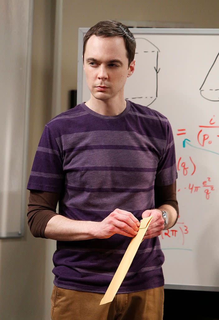 Jim Parsons failed a science class in college.