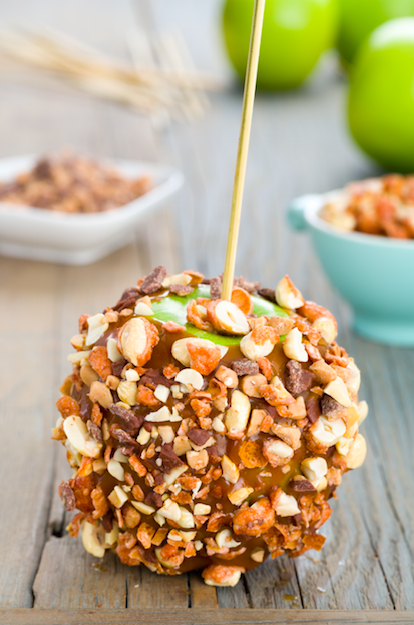 The Butterbeer Caramel Apple