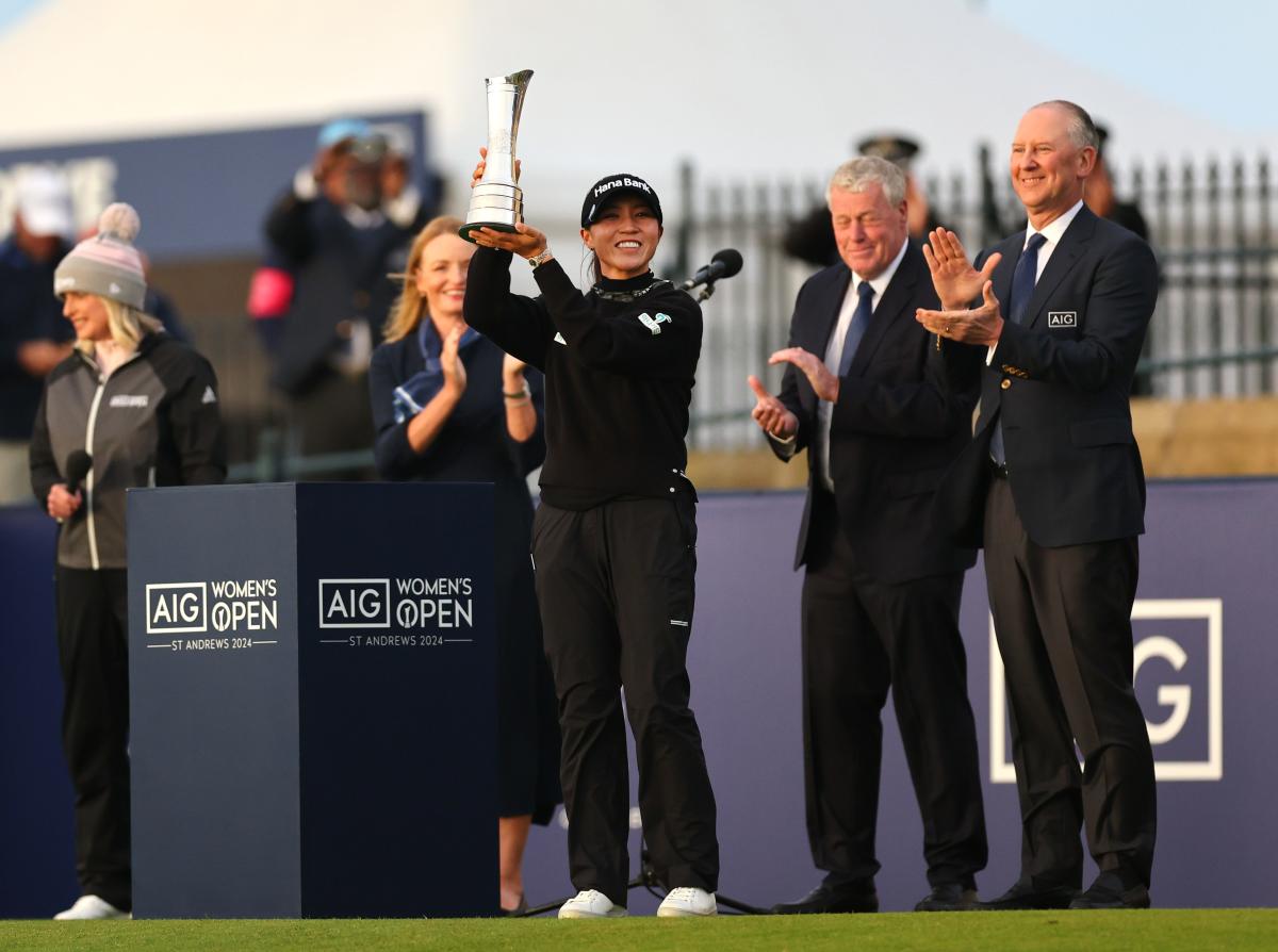 2024 AIG Women's British Open prize money payouts for each LPGA player