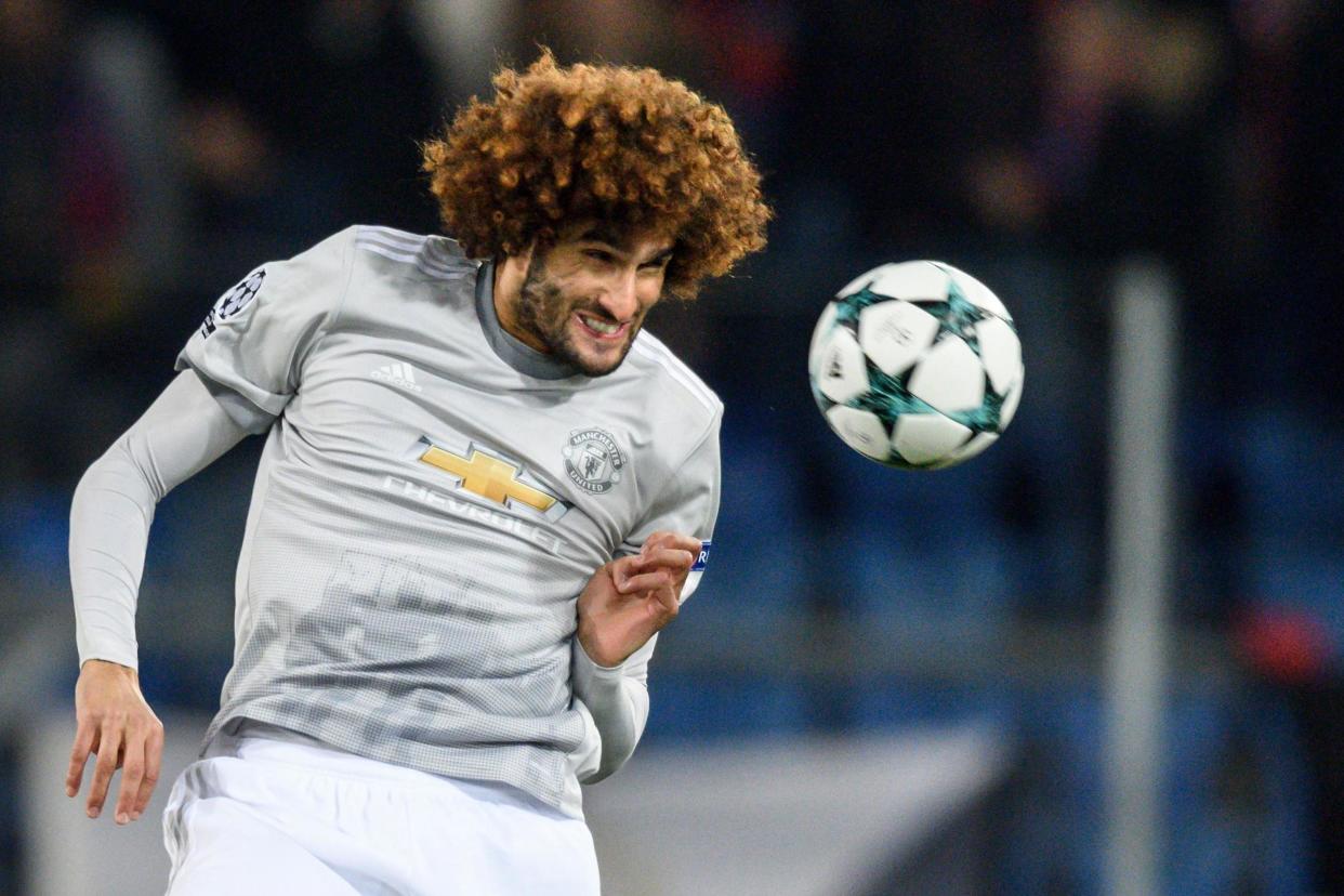 Marouane Fellaini: Fabrice Coffrini/AFP/Getty Images