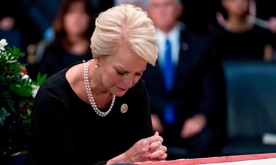 Cindy McCain could be a contender to fill her late husband’s Senate seat.