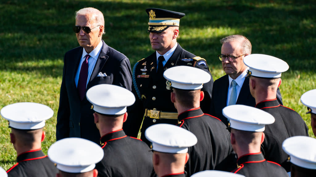  President Biden, Australia's Anthony Albanese. 