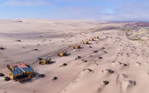 shipwreck lodge, namibia