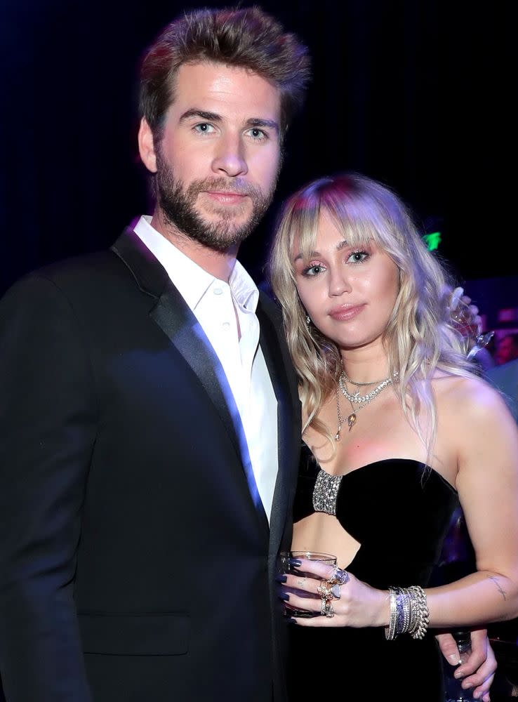 Liam Hemsworth and Miley Cyrus, April 2019 | Rich Polk/Getty Images for Disney