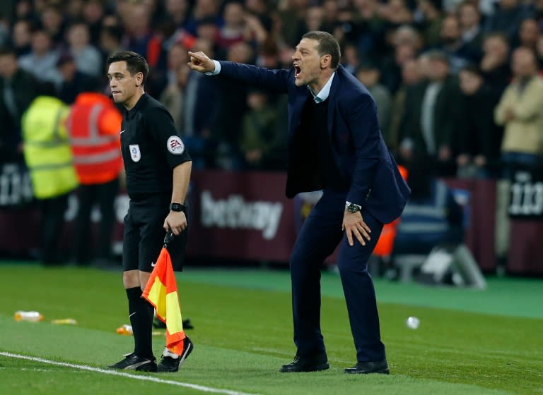 West Ham United's Croatian manager Slaven Bilic condems the violence, which overshadowed a fine performance by his side