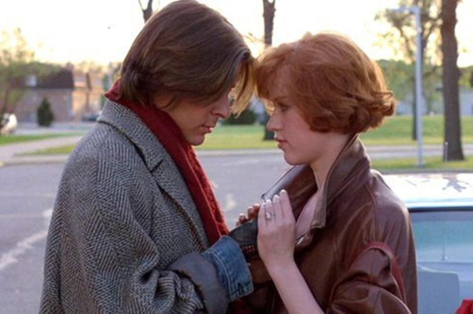 Judd Nelson and Molly Ringwald in The Breakfast Club, 1985 (The Breakfast Club)