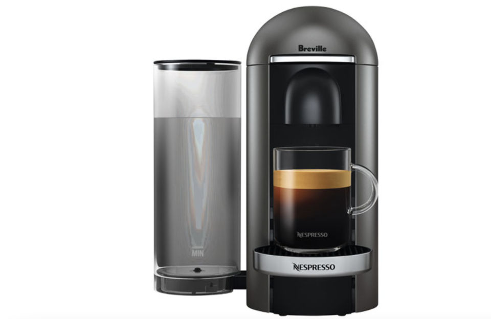 Breville Nespresso VertuoPlus Deluxe Coffee System - Titan/Black
