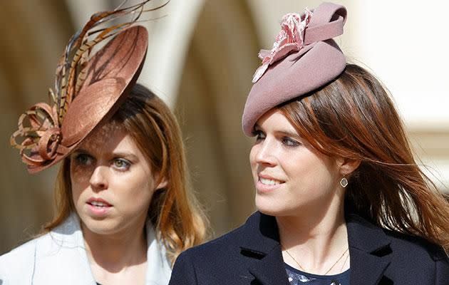 The royals are reportedly butting heads over Princess Beatrice and Princess Eugenie's roles in the family. Photo: Getty.