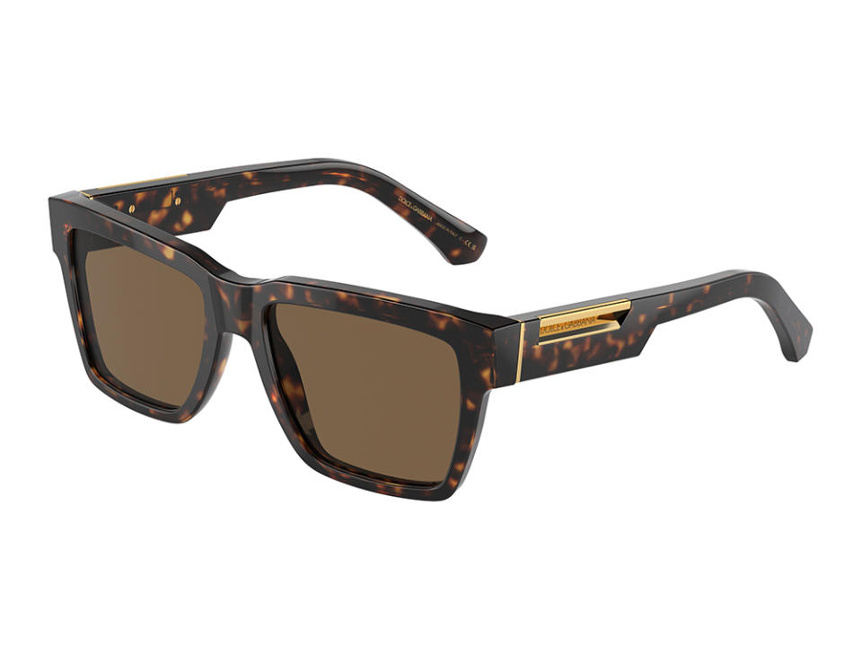 Dolce & Gabbana Mirror Logo Sunglasses