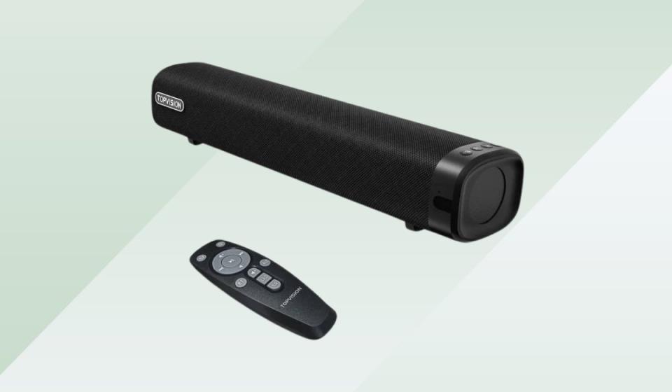 sound bar speaker and remote