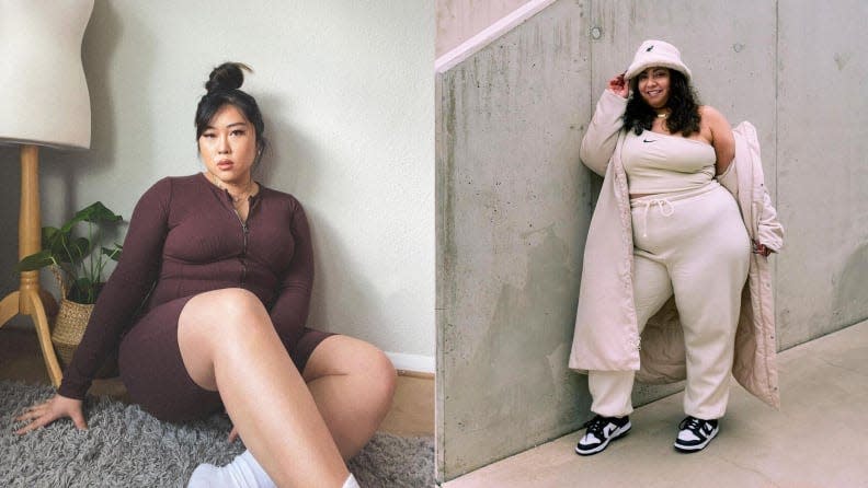 While they don't feature a lot of plus-size models on their social media, ASOS Curve has a huge selection of plus-size clothes to choose from!