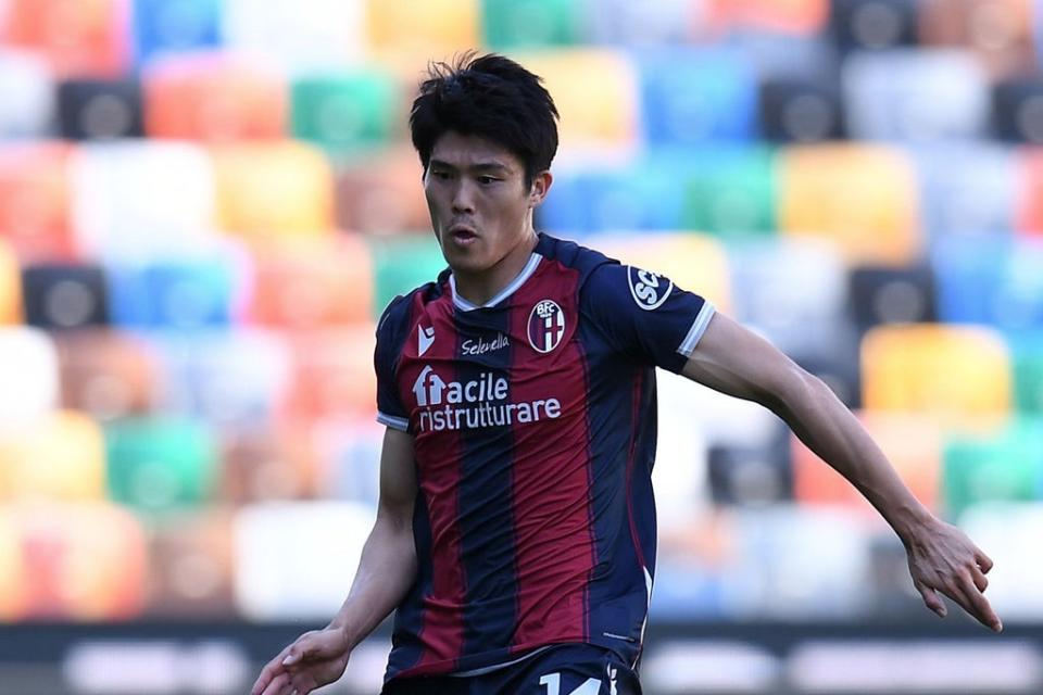 Takehiro Tomiyasu was previously linked with Tottenham  (Getty Images)