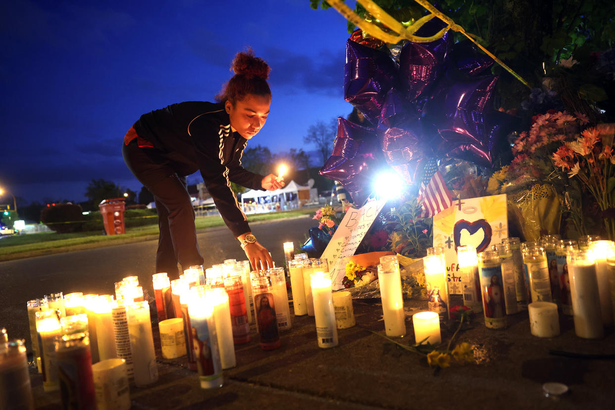 Ten People Killed In Mass Shooting At Buffalo Food Market - Credit: Scott Olson/Getty Images