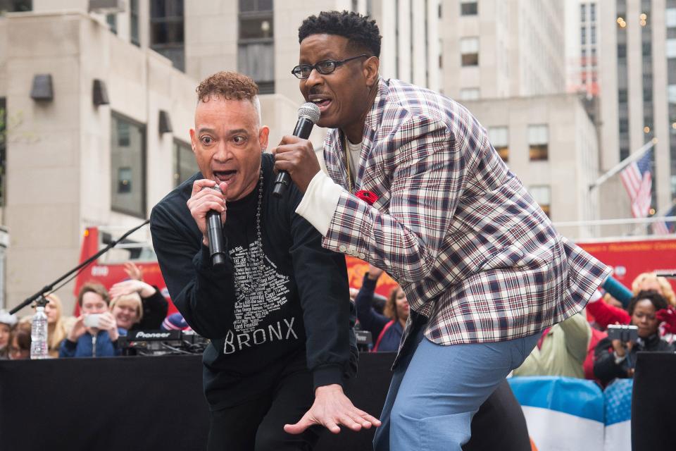 Kid 'n Play members Christopher "Kid" Reid, left, and Christopher "Play" starred in the original 'House Party' trilogy.